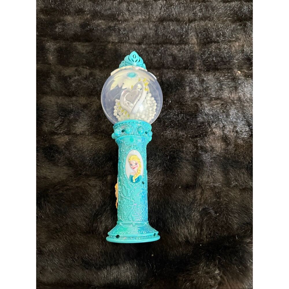 Disney Anna Elsa Frozen Snow globe wand Toy